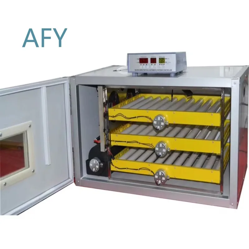 Automatic Mini Egg Incubator for Chicken Eggs 180 Capacity 12V 110V 220V Dual Power Supply Farm Poultry Hatchery Equipment