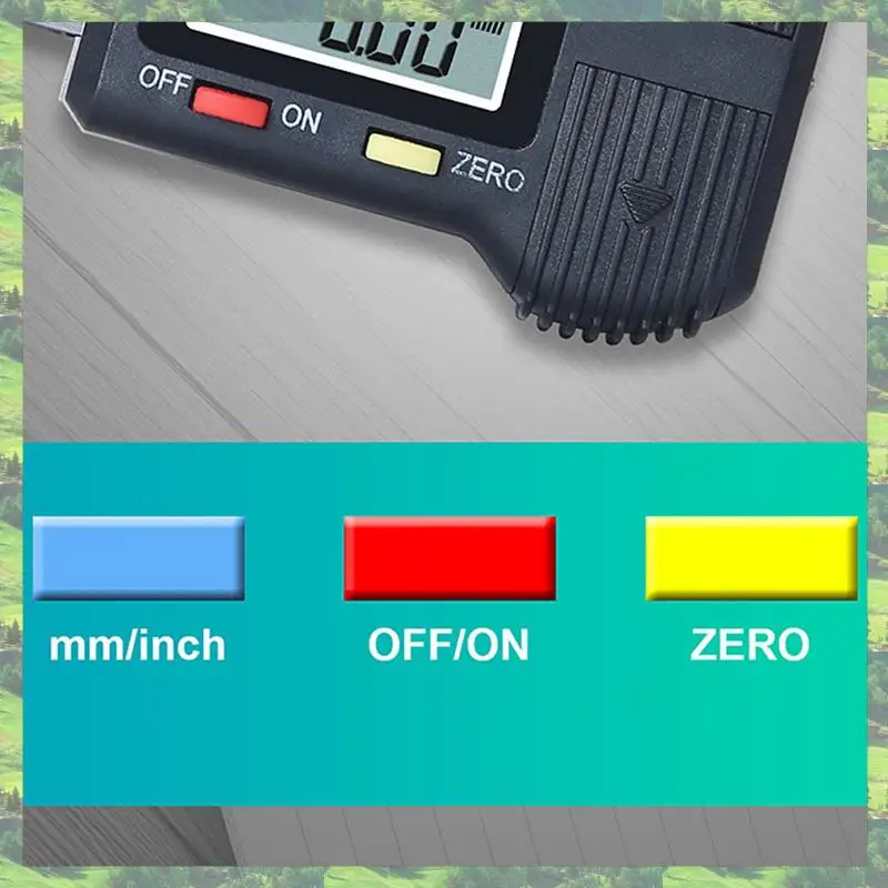 

A59Z-2Pcs 0-25Mm Jewelry Digital Caliper Gauge, Micro-Electronic Digital Display Triple Use Ruler Thickness Measuring Caliper