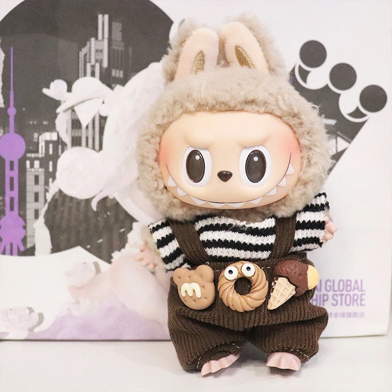 라부부 인형옷 신상품, 귀여운 미니 봉제인형 옷, 한국 아이돌 인형 액세서리, DIY 액세서리 세트 (인형 미포함)