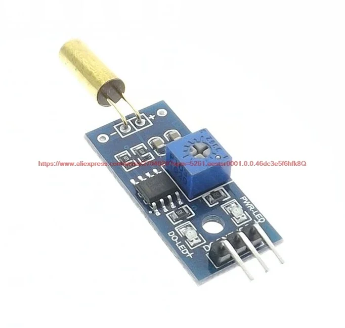 

Модуль датчика угла Gold SW-520D, модуль датчика наклона, шаровой переключатель, 3-проводной