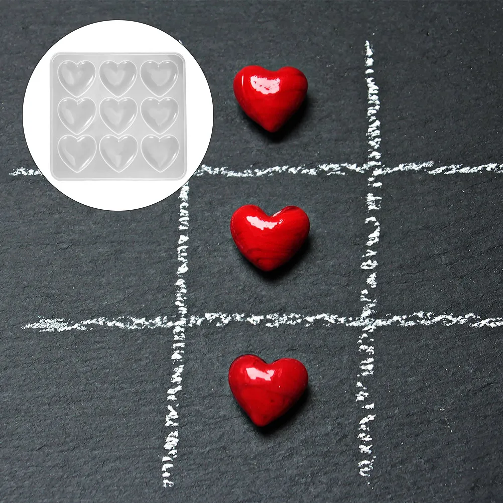 

Силиконовая форма в форме сердца, многофункциональная форма для рукоделия, для выпечки, украшения тортов, шоколада, мыла, декоративных элементов, водных кристаллов