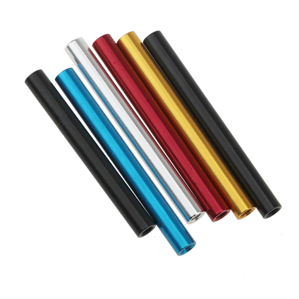 M3 OD=5mm Colourful Round Aluminum Standoff Female Thread Standoff Spacer Extend Nut Anodized Length 6/8/10/12/14/1517/18-60mm