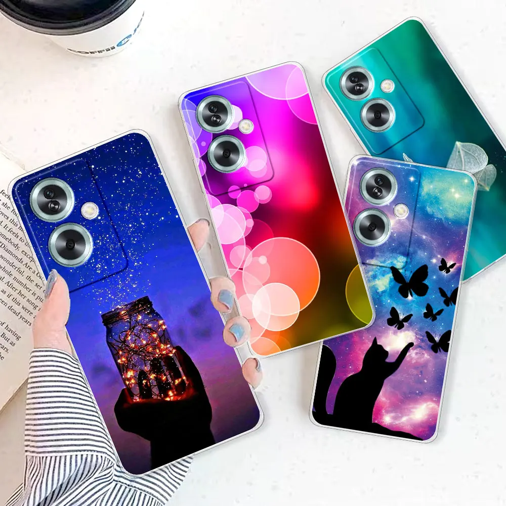 For OPPO A79 5G 4G Case Back Cover For Oppo A59 4G Clear Shockproof Soft Silicone Phone Case Funda on Oppo A39 4G Protect Coque