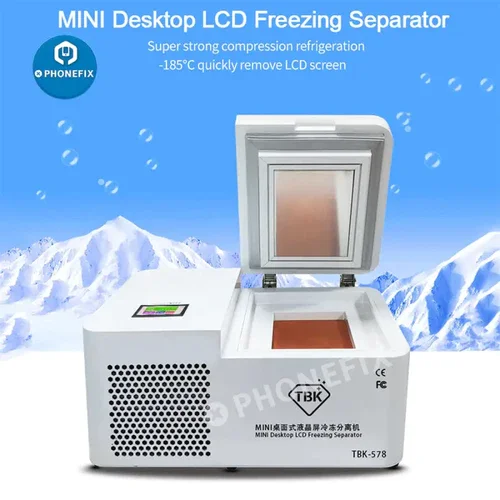 TBK-578 Automatic LCD Screen Freezing Separating Machine for iPhone Samsung iPad Damaged Screen Separating Delamination Tool
