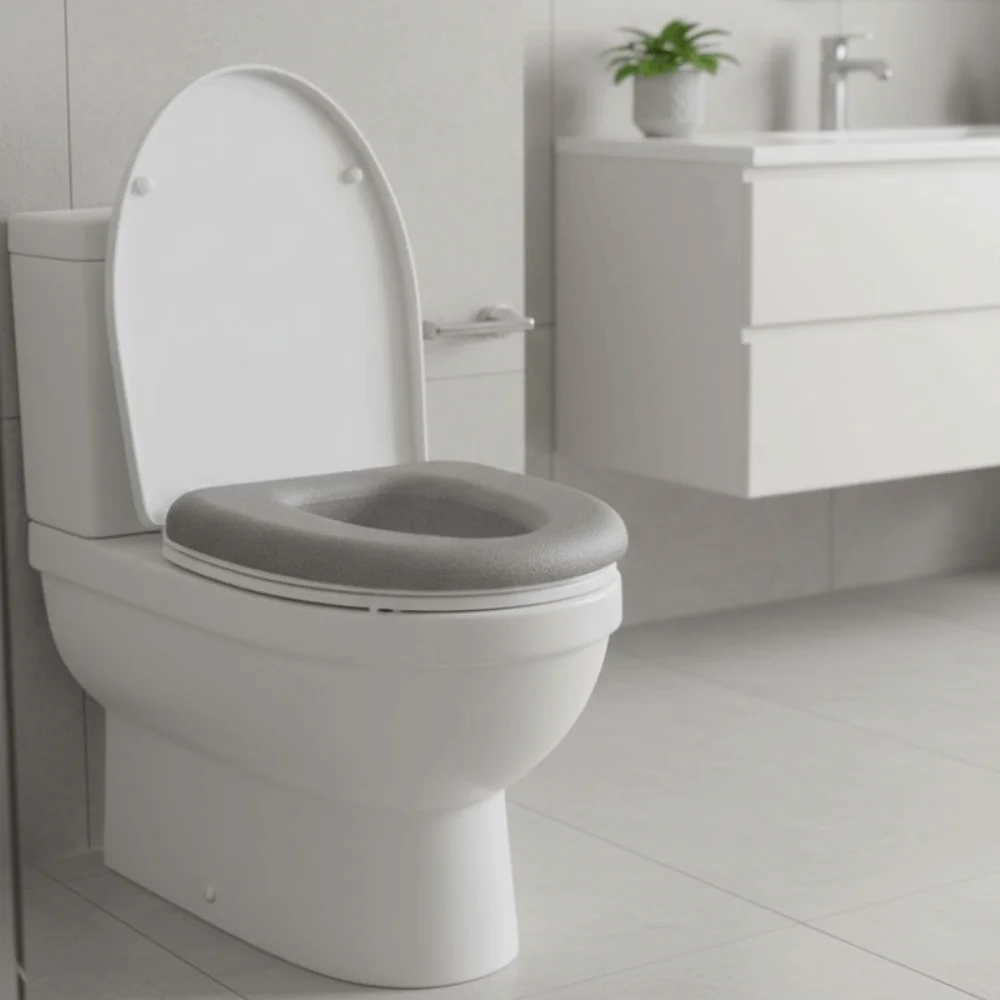 Universal Waterproof Toilet Seat Cover Washable Thickened Toilet Seat Cushion High-resilience Skin-friendly Toilet Pad Bathroom