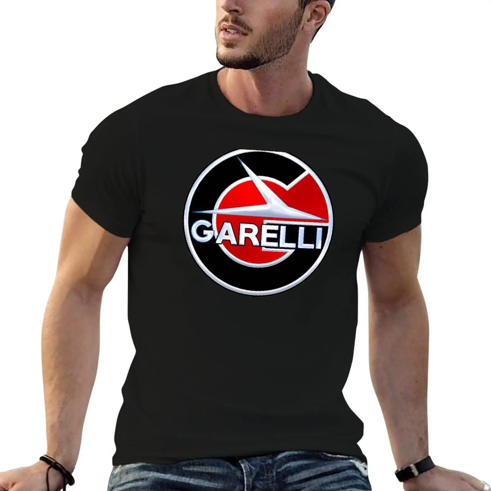 Garelli Motorcycles Italy T-Shirt essential t shirt cute tops summer clothes anime tshirt plain white t shirts men