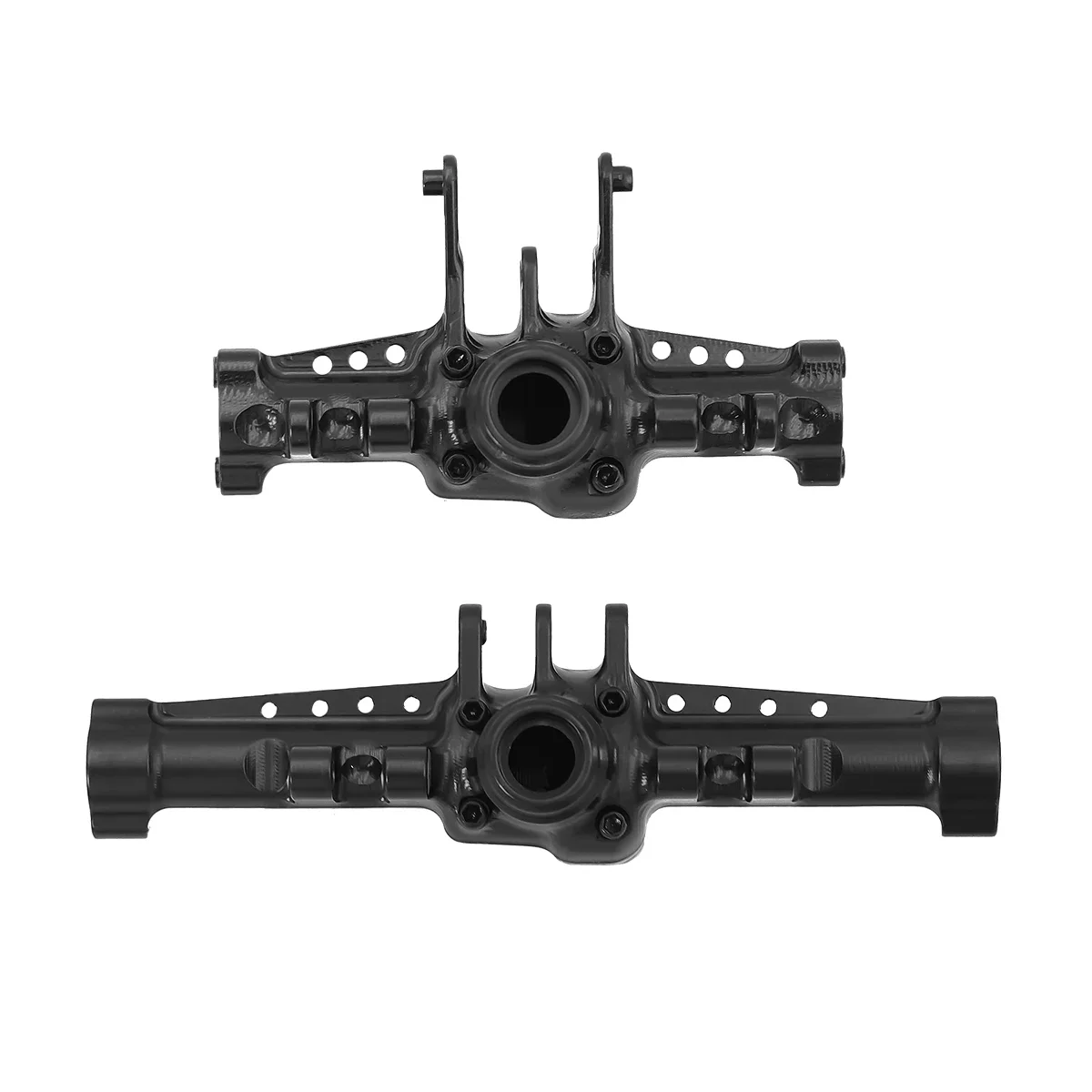 TRX4M CNC Aluminum Front Rear Axle Housing With Axle Cover For 1/18 RC Crawler Traxxas TRX4-M K10 Upgrade Parts Accessories