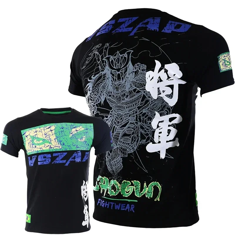 

New 3D Muay Thai Printed T-Shirt Brazilian Jiu-Jitsu Mma Graphic T Shirt For Men Hip Hop Gym Short Sleeve Sportswear Top