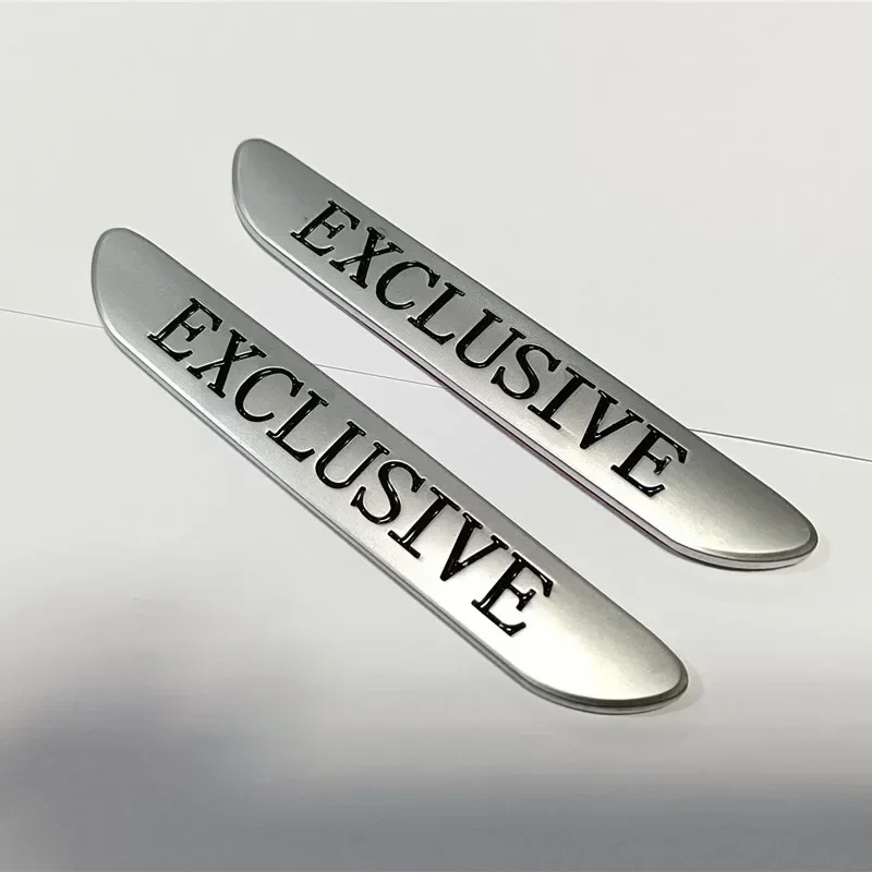 ثلاثية الأبعاد المعادن الحصرية الجانب الحاجز ملصقات شعار شارة اكسسوارات السيارات التصميم لمرسيدس بنز VITO C180 W205 W213 E300 E200 AMG