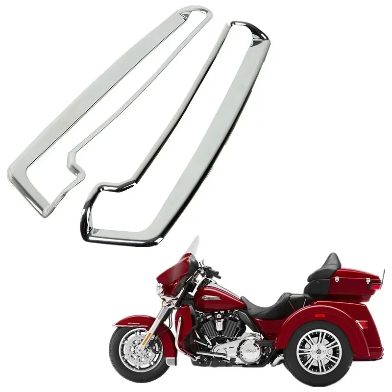 For Harley Tour Pack Electra Tri Glide 2014-2021  Acsessories Side Marker Light Trim Motorbike