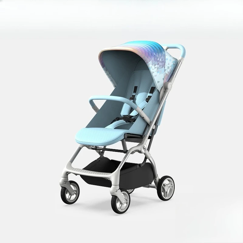 

Folding umbrella cart stroller HBR stroller light seat and automatic high walk