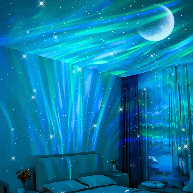 Projector night light gypsy star light bedroom atmosphere romantic advanced