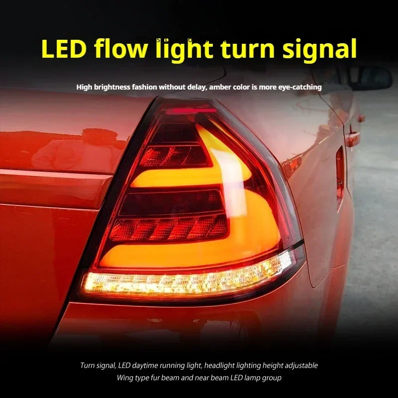 

FT Car Lights forChevrolet Lova Aveo Taillights 2006-2010 Full LED Tail Lamp Dynamic Turn Signal Light Car Taillights Assembly