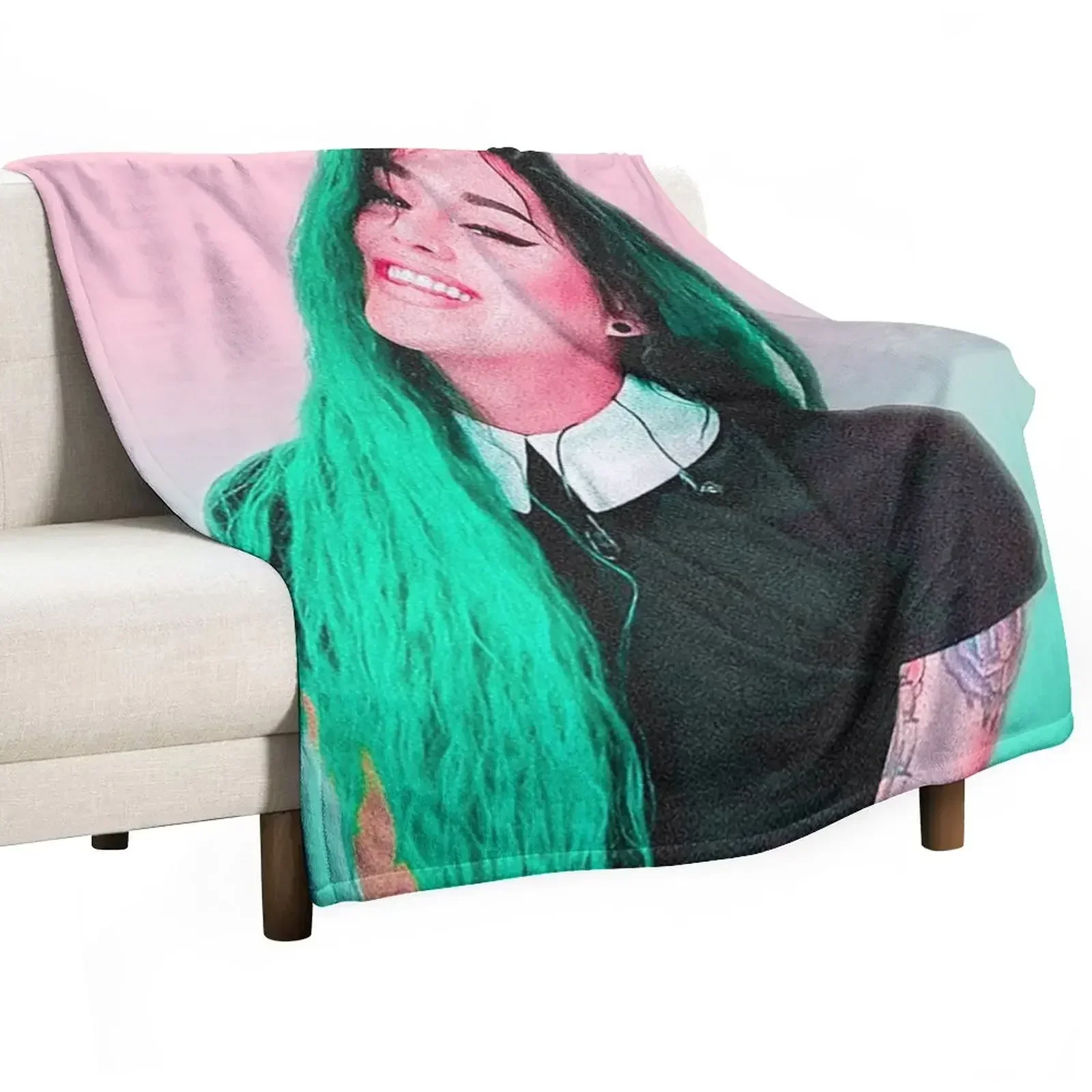 Adore Delano || background color Throw Blanket Blankets For Bed Polar Thermal Blankets