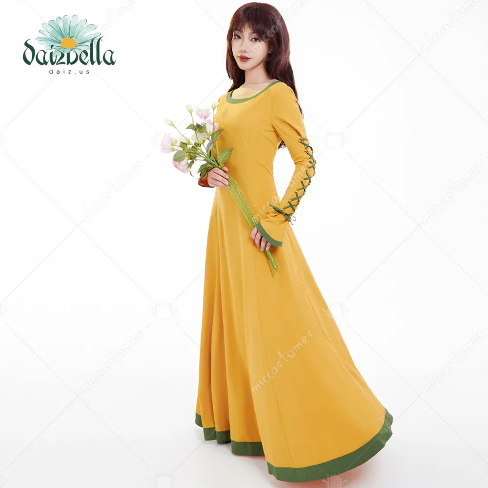 Shimmer: Exclusive Sweet Medieval CostumeCostume Renaissance Wedding Handmade Natural polyester Casual Dress