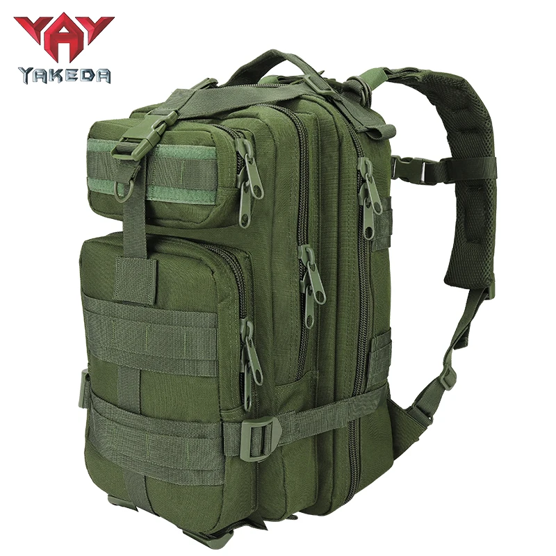 YAKEDA ON SALE Outdoor Training School Bags Waterproof Hiking Camping 3P Tactical Bags Mochila Tactico Camo Style Backpack