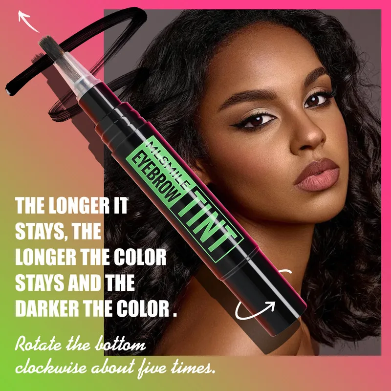 

MLSMILE Makeup Waterproof Smudge-proof Rotating Liquid Eyebrow Dye Liquid Eyebrow Tint 2025 New