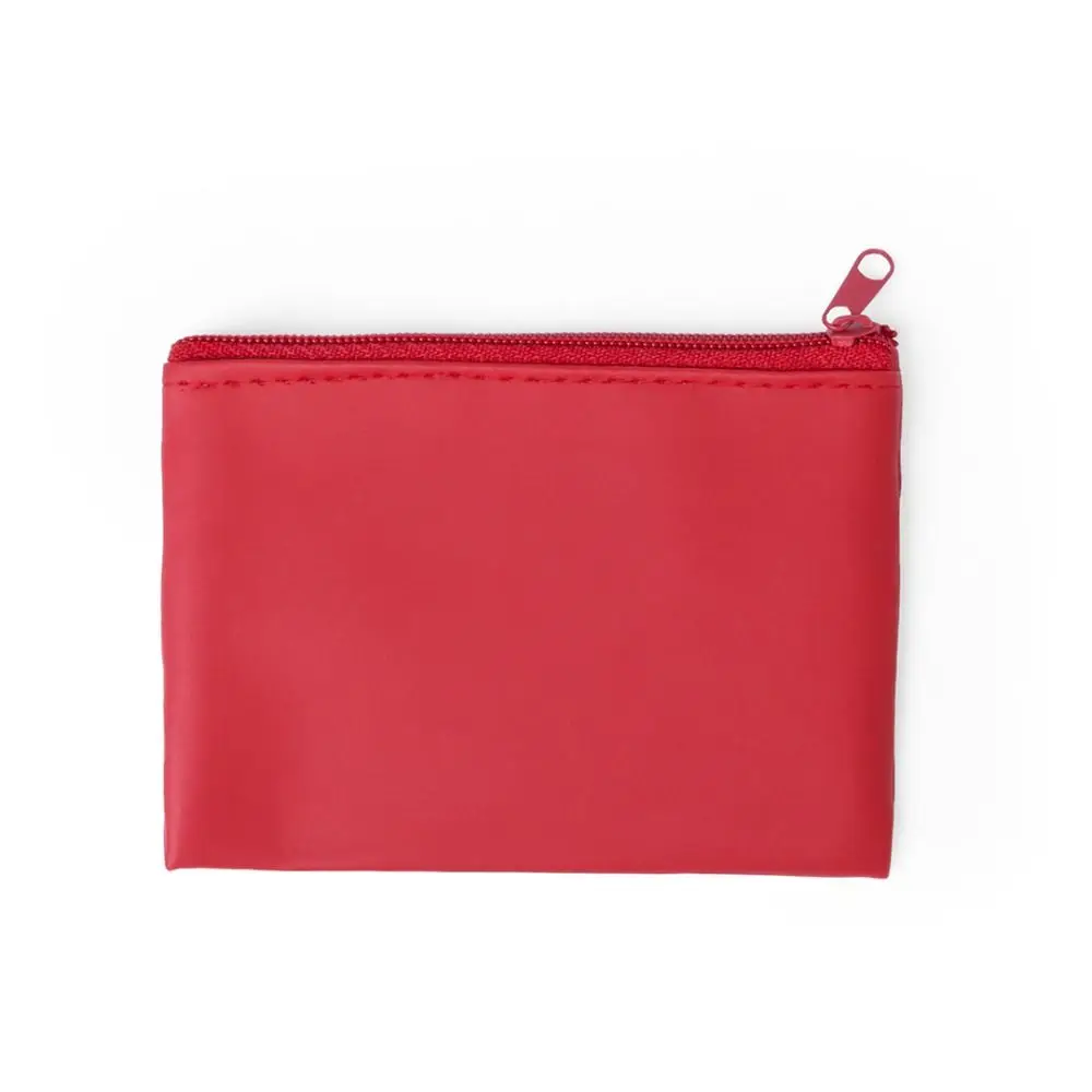 Portable PU Coin Purse Solid Color Mini Wallet Small Storage Bag Change Purses Zipper Money Bag
