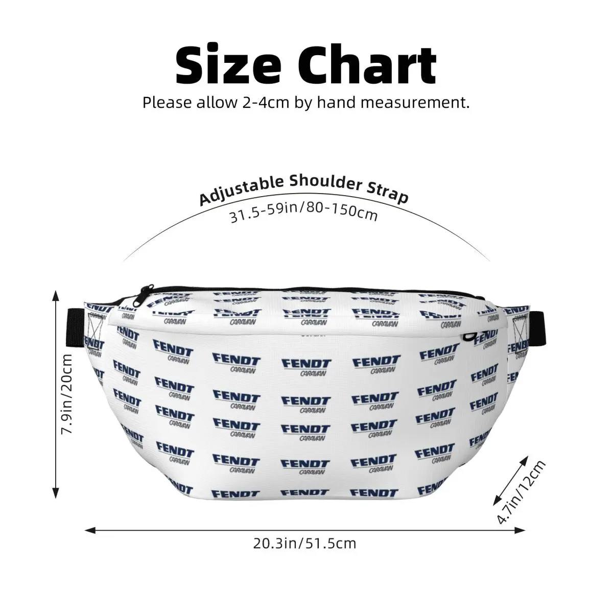 Fendt Caravan Crossbody Waist Bag - usage example