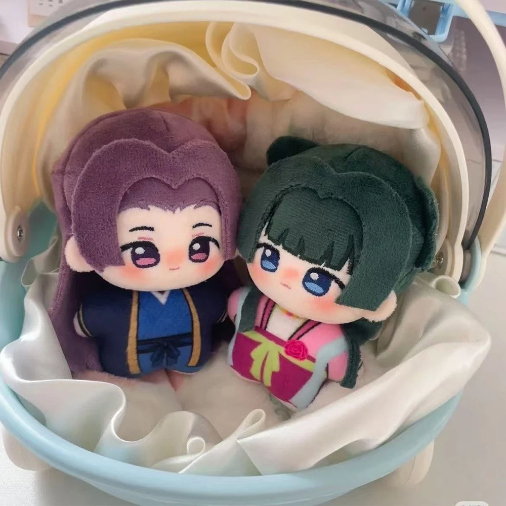 Anime maomao apothecary brinquedo de pelúcia macio algodão boneca maomao chaveiro mochila pingente maomao cosplay jinshi figura boneca brinquedos presentes