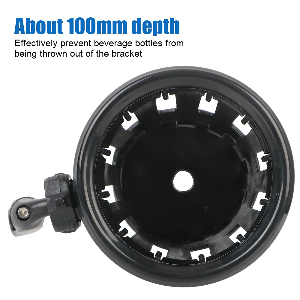 Handlebar Beverage Support Bracket Motorcycle Drink Cup Holder for Honda Goldwing GL1800 2018-UP Aluminum Water Bottle Mount