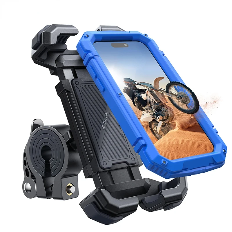 

ftvae Bike Phone Mount Motorcycle Phone Holder Upgrade Adjustable Cell Holder Bicycle Scooter Handlebar Cradle Clip for iPhone