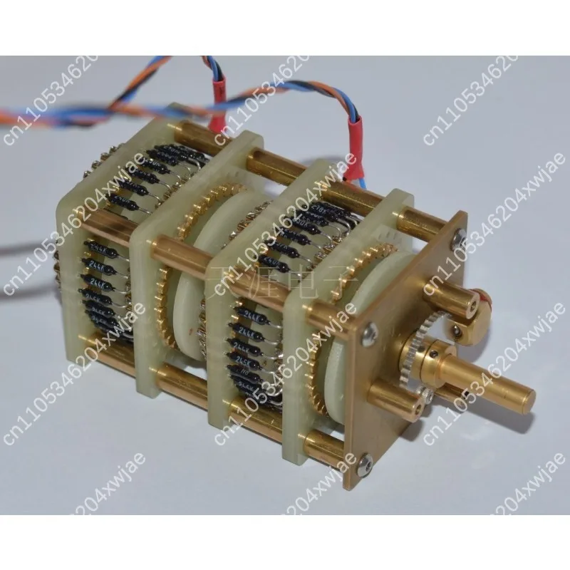 33 Step Dual Channel Resistor Potentiometer Stereo Volume Attenuator For HiFi Amplifier Preamp Audio Volume Control Parts
