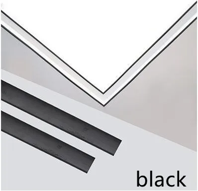 5 meter gouden tape zelfklevende spiegel muursticker waterdichte PVC decoratielijn voor achtergrond muurmeubilair decorsticker - afbeelding 1