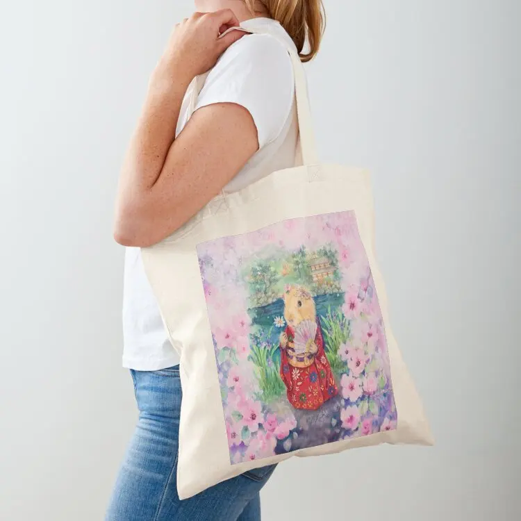 

Sakura Tote Bag bags for women custom tote bag Canvas Women's bags