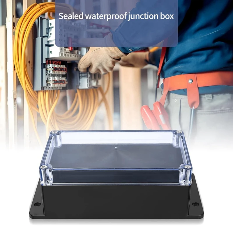 ABBN-Outdoor Junction Box Waterproof IP65, Electronic Engineering Box, Electrical Box, Dustproof Engineering Enclosure