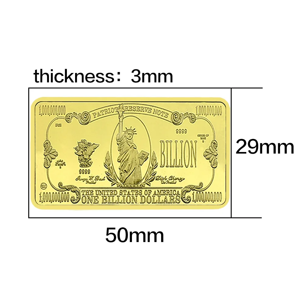 12pcs Statue of Liberty Gold Nugget United States Commemorative Coin Gold Nugget Dollar Badge Medal Square coin collection gift