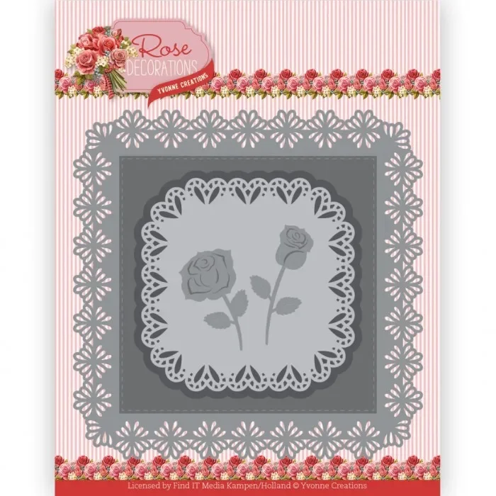 

Mmao Craft metal cutting dies cut die mold Lace flower border frame Scrapbook paper craft knife mould blade punch stencils dies