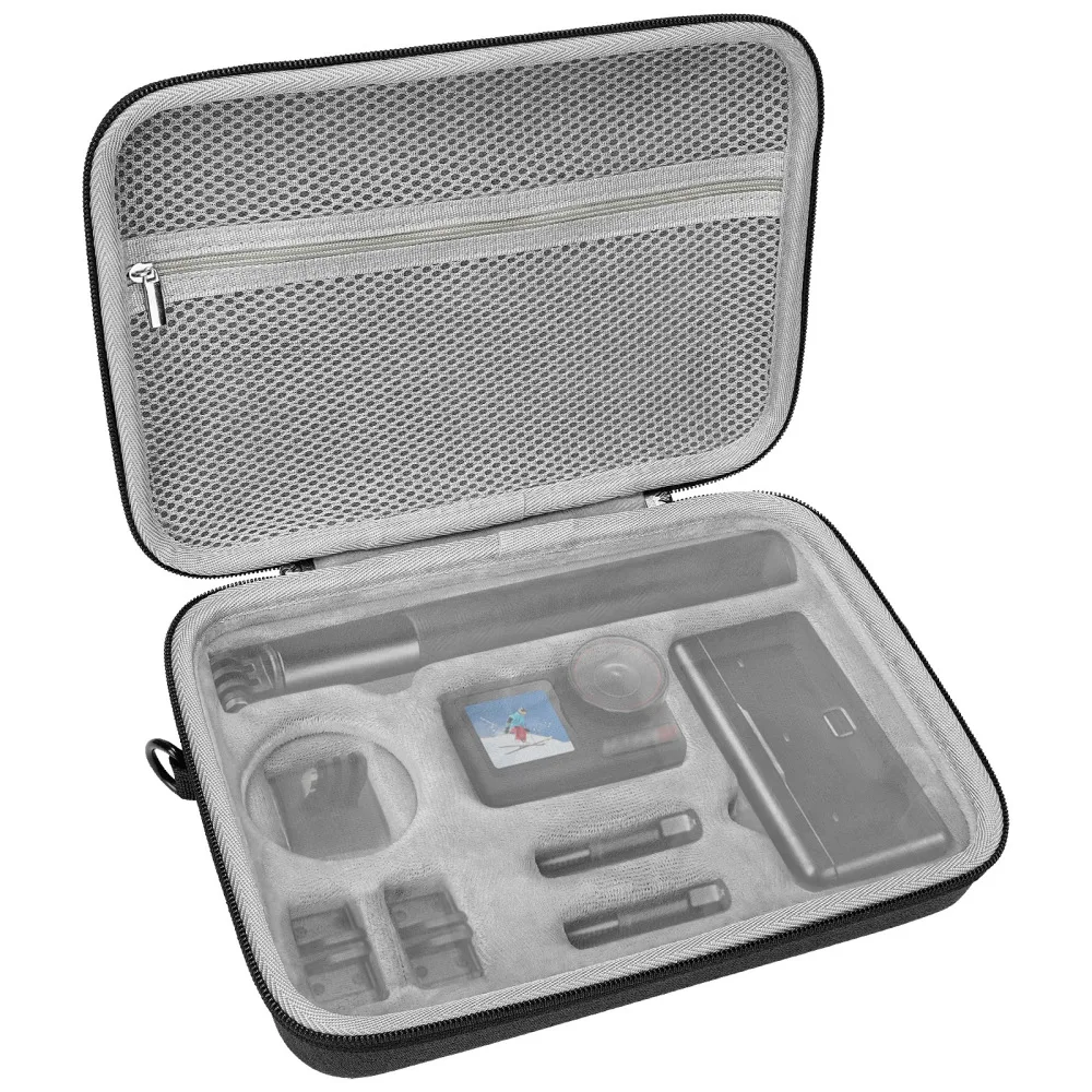 Shoulder Carrying Pouch For DJI Action 5 4 3 Sport Camera Storage Case Portable Travel Bag Protective Accessory