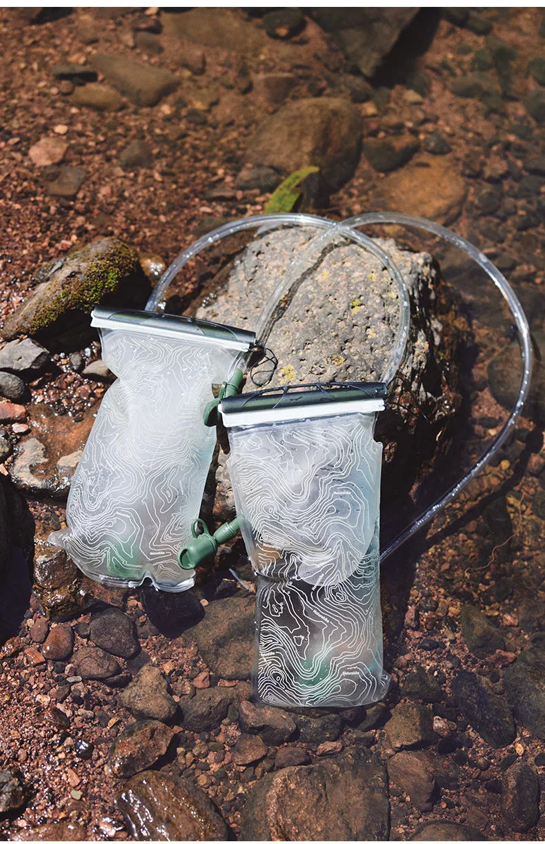Nature hike wassers äcke tpu anti bakterieller Trink beutel im Freien 3l tragbarer zusammen klappbarer Wanderberg-Trink beutel – Detail 13