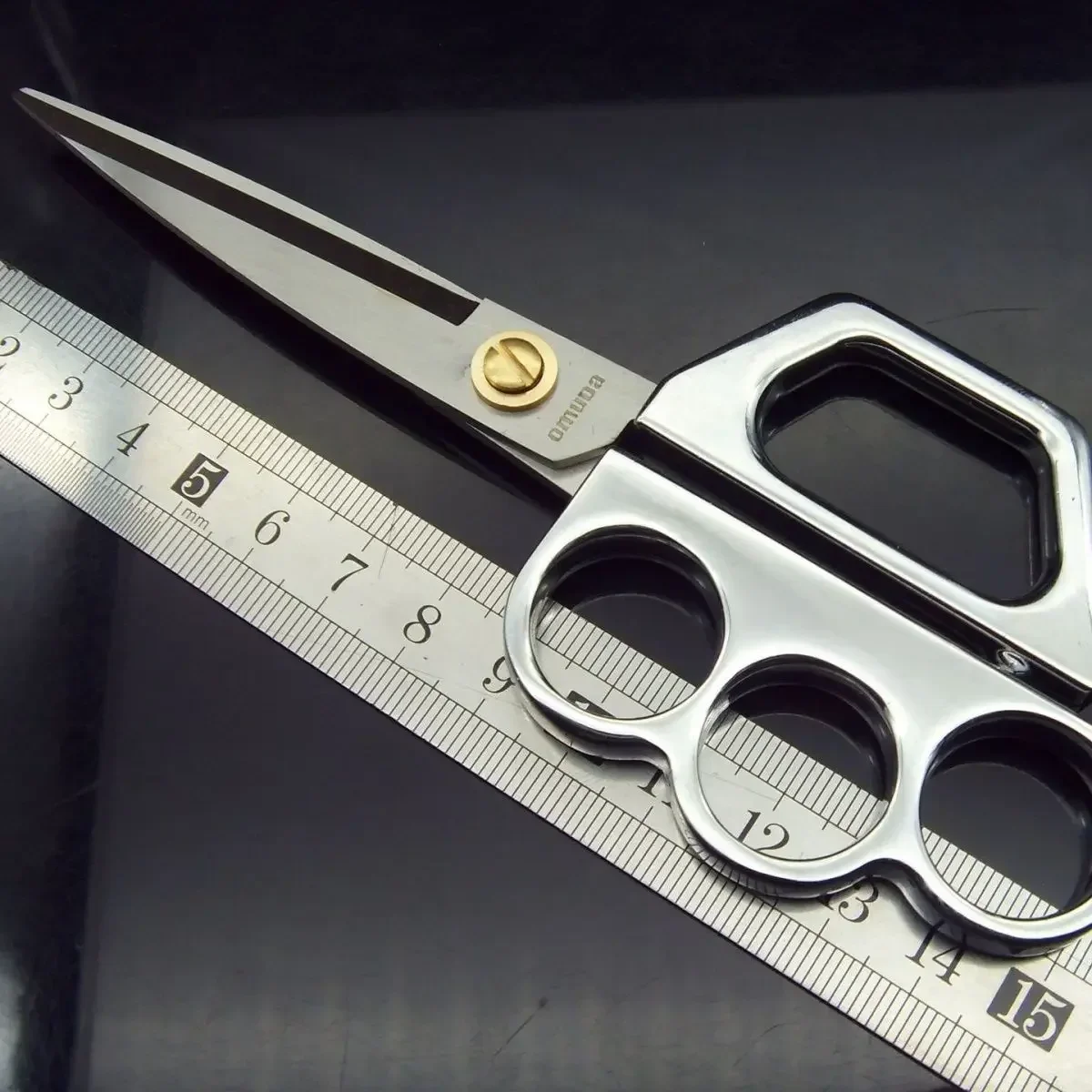 1 قطعة المنزلية المحمولة الفولاذ المقاوم للصدأ EDC مقص أداة القطع #2