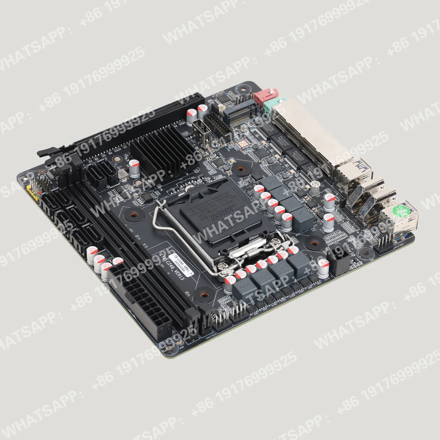 Lga1151 C246 Vpro Nas 마더보드 8sata 4 Lan 2*ddr4 슬롯 3*m.2 Pcie X16 슬롯 8/9세대 코어 E-2100/2200 시리즈 지원 Lan 웨이크업 기능