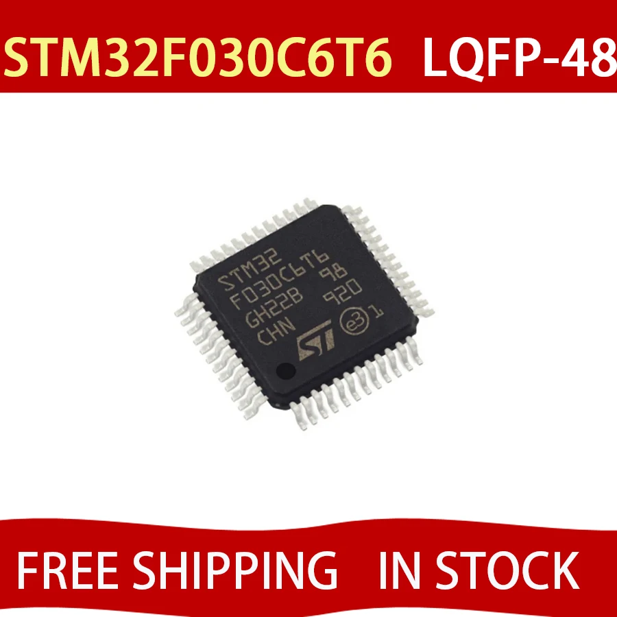 

5 шт.-STM32F030C6T6 LQFP-48 В НАЛИЧИИ ic