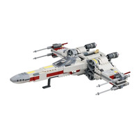 Luke Skywalker's X-Wing Fighter Model Simple Puzzle Suitable for Kids Building Block Toys Assembling birthday gift toys