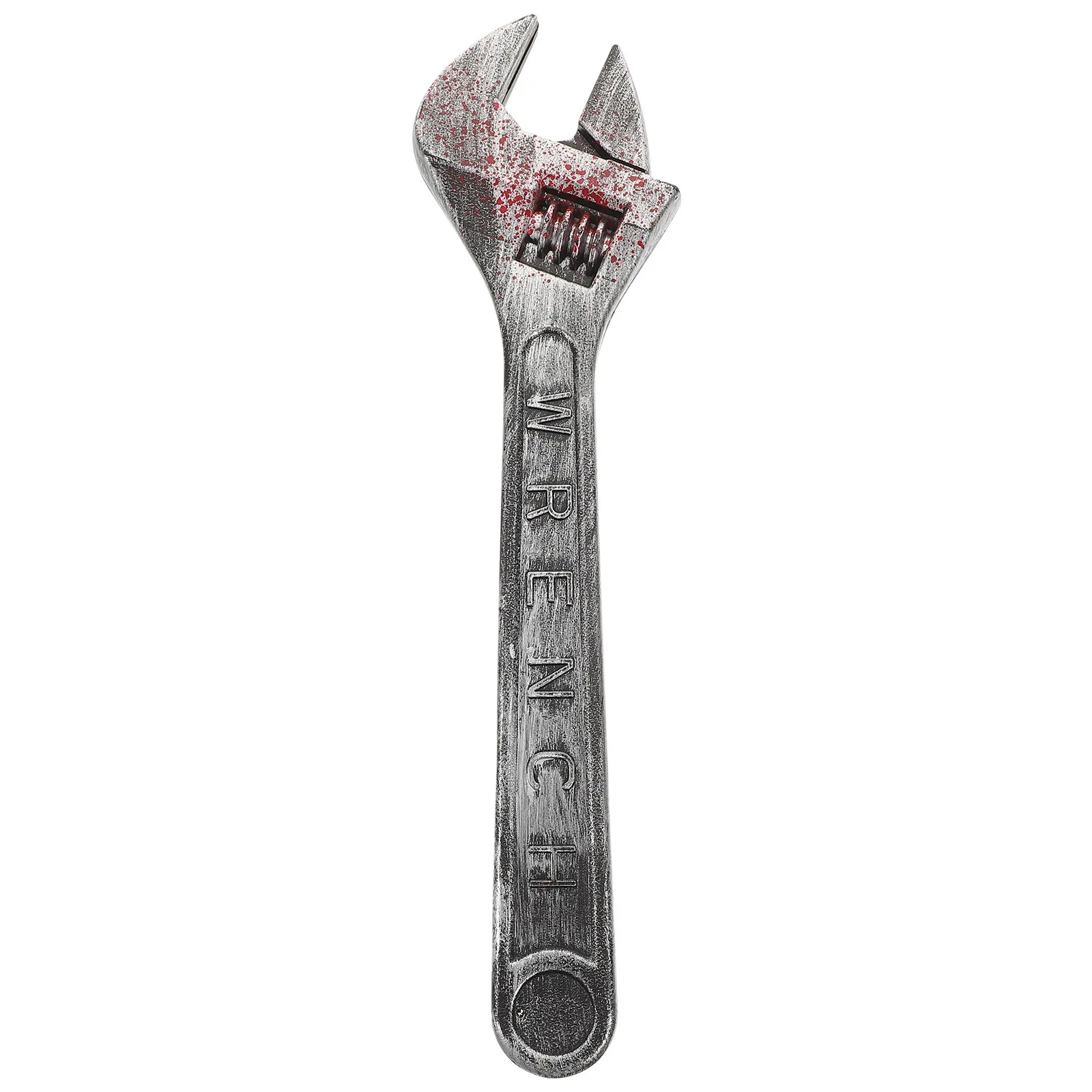 

Plastic Wrench Prop Realistic Simulation Spanner Halloween Prank Prop for Haunted House Party Fake Spanner Horror Fake Wrench