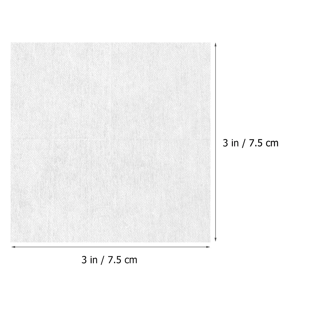 500 قطعة من وسادات مسح المكياج النسائية للاستعمال مرة واحدة، منشفة تنظيف غير منسوجة لإزالة المكياج السريع، وسادات تنظيف الوجه الشخصية