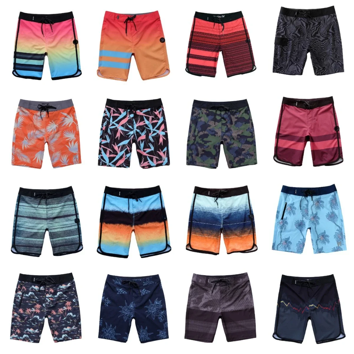 Pantalones cortos de playa para hombre, bañador de secado rápido, para surf, dibujos animados, novedad de verano, 2024