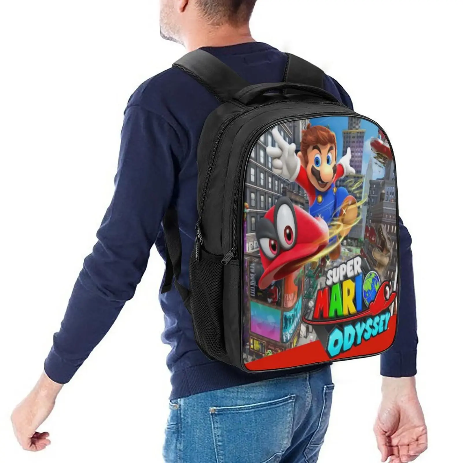 Mochilas de anime para niños pequeños, niños y niñas, mochila para el regreso a la escuela, adolescentes, escuela primaria, mochila 8