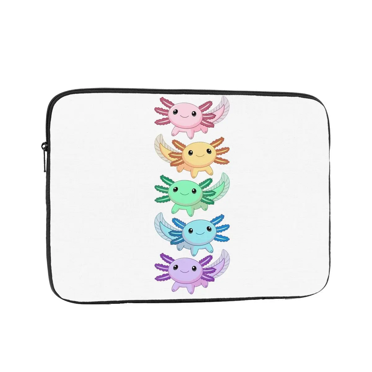 

Rainbow Axolotl Laptop Sleeve Cover Bag 10 12 13 15 17 Inch Notebook Bag Sleeve Tablet Shockproof Case Bag