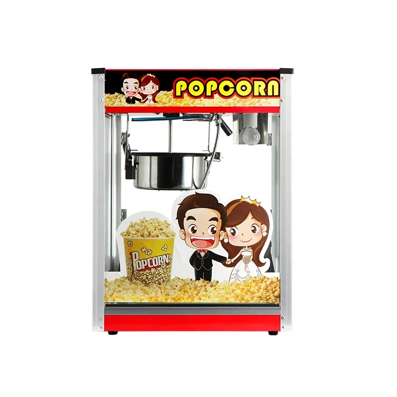 Industrial automatic snack making equipment Snack electromechanical stainless steel large commercial popcorn vending machine