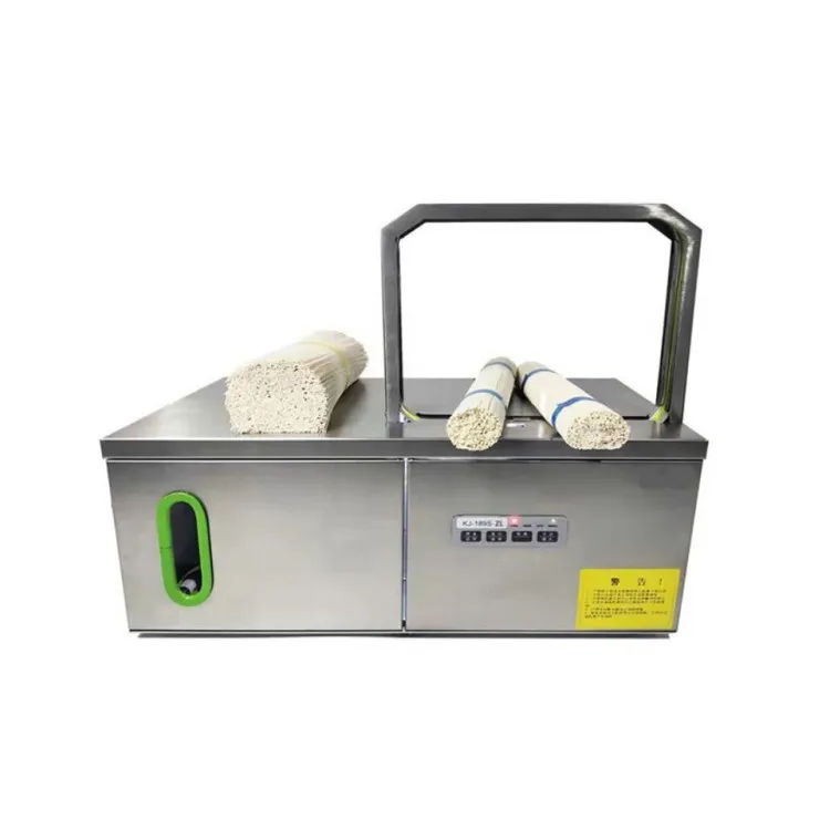 Automatic Tape Greens Vegetable Money Paper Banding Strapping Machine strapping machine carton