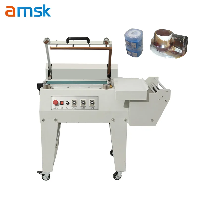 4030 L-shaped Manual Semi-automatic Sealing and Cutting Machine for Heat-shrink Packaging Machines for POF Plastic Film Bags
