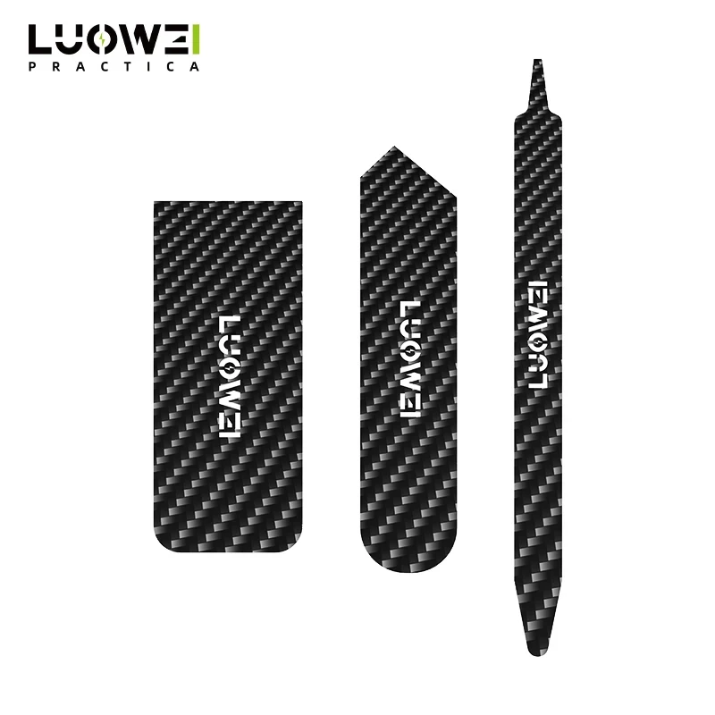 LUOWEI LW-T01 T02 T03 Carbon Fiber Non-magnetic Tin Scraper Pry Tool for Mobile Phone Computer Repair Tin Scraper Removal Tool