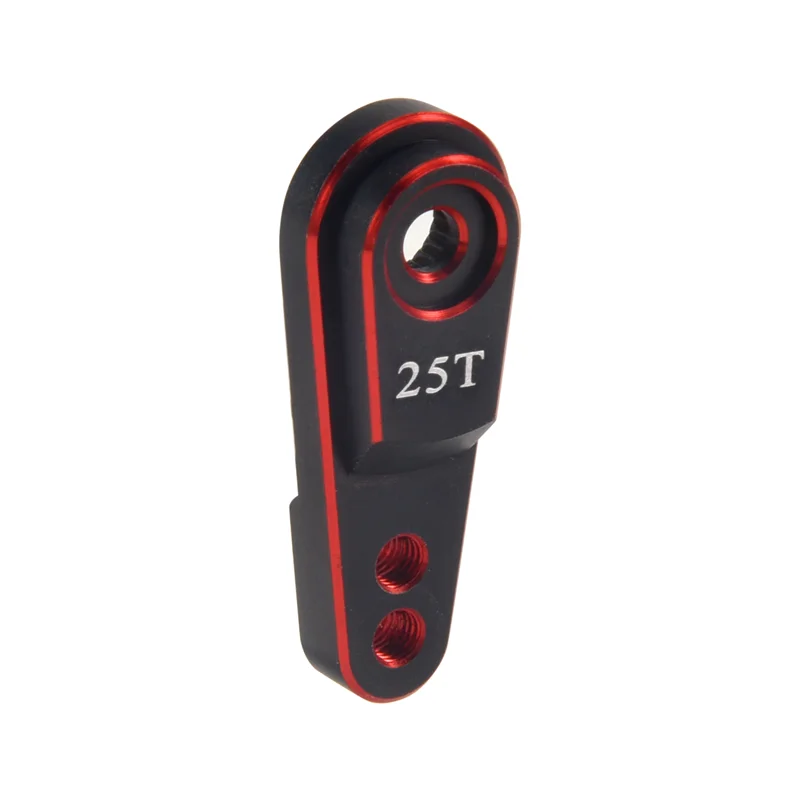 

YSUN-Hard Aluminum Alloy 25T M3 Steering Link Servo Arm Horn For 1/10 RC Crawler Traxxas TRX4 Metal Upgrade Parts