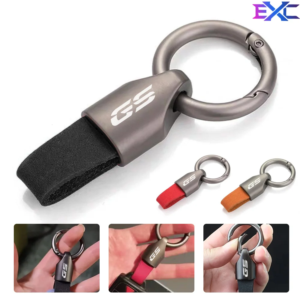 

For BMW GS R1250GS R1200GS G310GS G 310 GS 2020-2024 L C ADV Accessories Motorcycle Finger Ring metal keychain keyring Key Chain