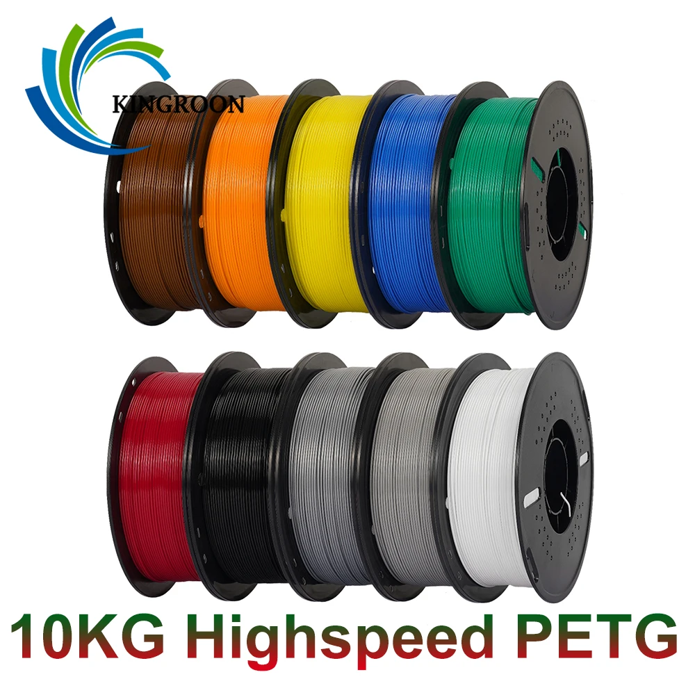 3D Printer PETG Hyper PETG 1.75MM 1KG/Rolls RAPID PETG Filament For High Speed Printer Good Toughness Non-Toxic No Bubble